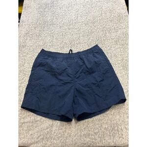 Alpine Design Mens 5 Inch Pull On Shorts Vintage Blue ADM24803 L New